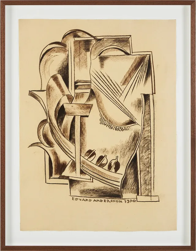 EDVARD ANDERSSON. Arkitektonisk komposition.