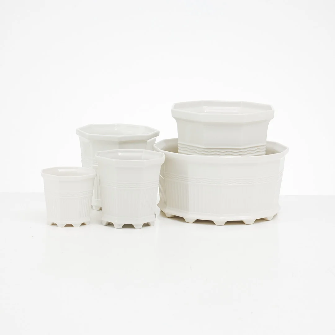 EUGEN PRINS. Ytterfoder, 5 st, "Waldemarsudde", Gustavsberg. — European — Stockholms Auktionsverk Magasin 5