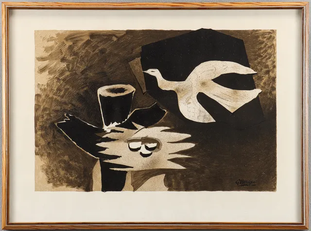 GEORGES BRAQUE. EFTER. "L oiseau et son Nid".