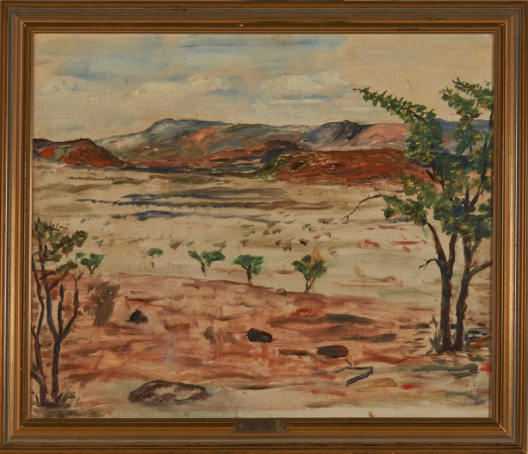 Sitje, Joronn — Slettelandskap — Kunst/Maleri — Blomqvist