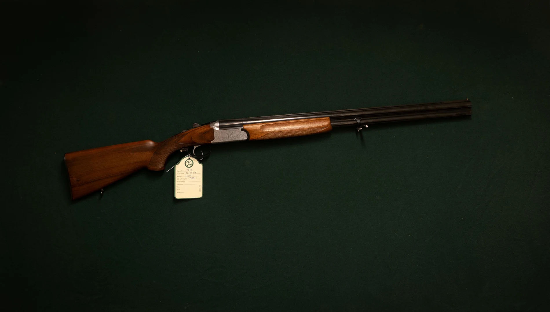 Classic kal. 12/70 Tillv.nr. 13484. — Shotguns — Mauritz Widforss