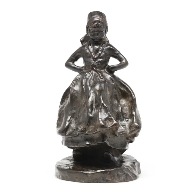 RUTH MILLES (1873-1941). Holländsk flicka.