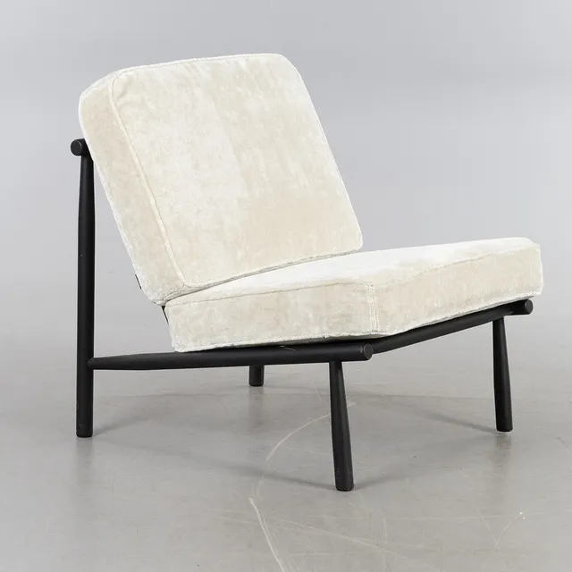 ALF SVENSSON. Fåtölj, "Domus chair wood", formgiven 1955, designad av DUX, samtida.