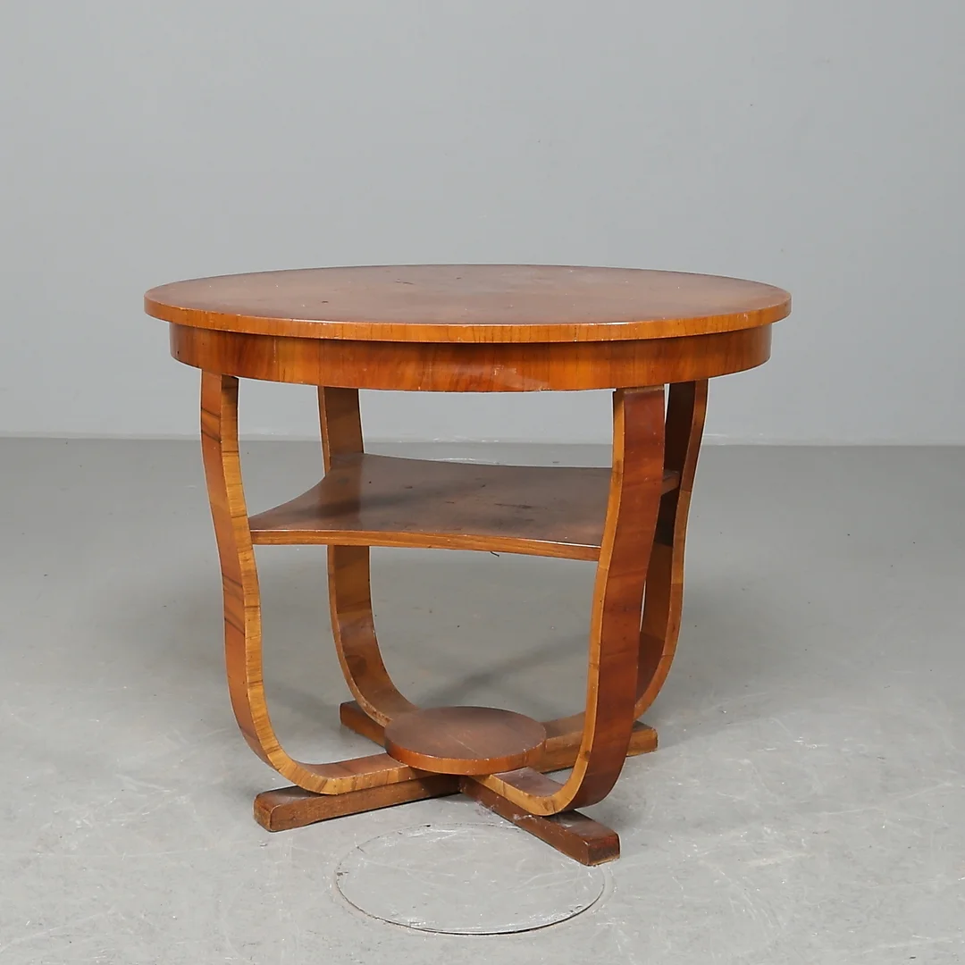 SOFFBORD, Art deco-stil, fanér, 1900-talets andra hälft. — Tables — Garpenhus Auktioner