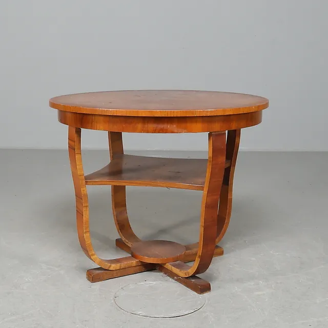 SOFFBORD, Art deco-stil, fanér, 1900-talets andra hälft.