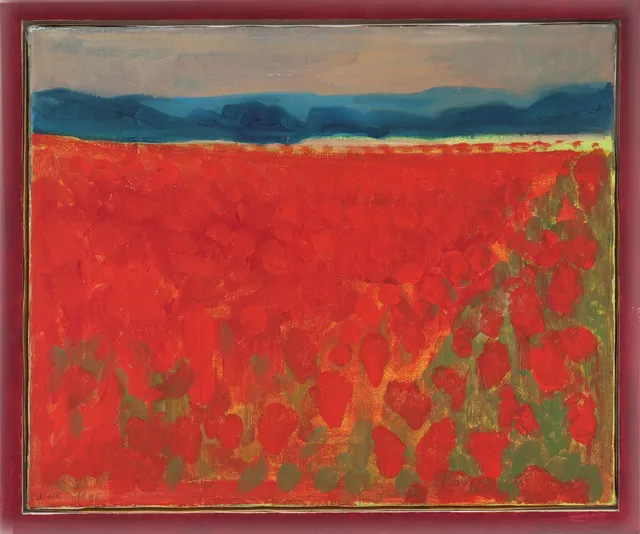 Ulrik Hoff: Poppy Field - Tibirke - 1995