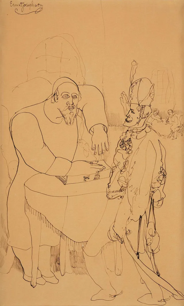 Ernst Josephson, Trohetsed.