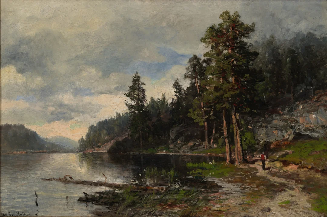 Müller, Morten — Skogstjern — Kunst/Maleri — Blomqvist
