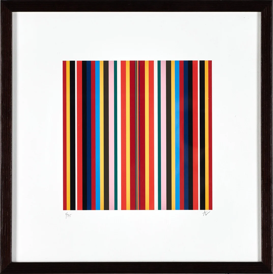 ANDREAS LUNDBERG (Sverige, Född 1973), "Super lines", monogramsignerad samt numrerad 1/75, digital print, . 49,5x60 cm. — Engravings & Prints — Crafoord Auktioner Stockholm
