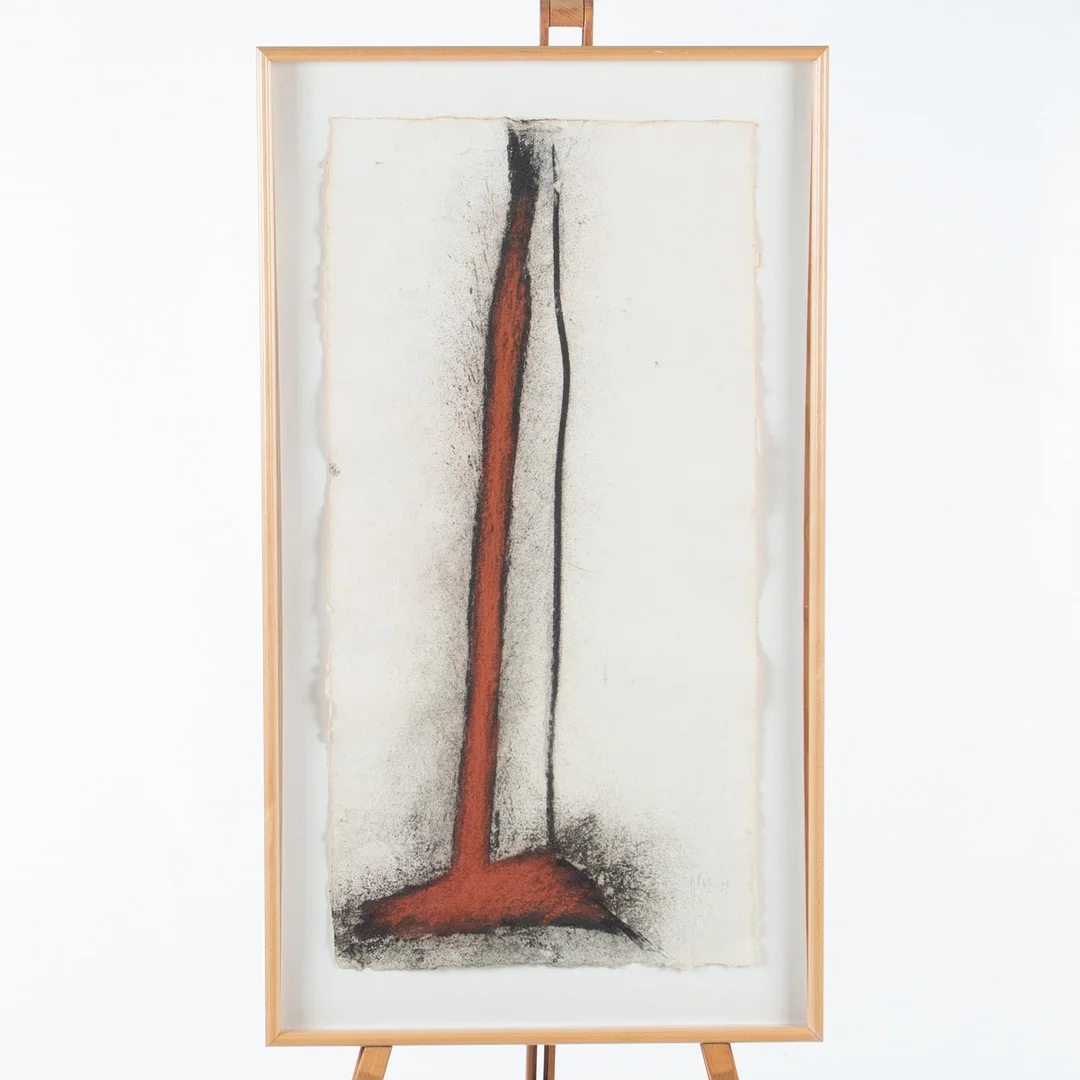 CLAES HAKE. Blandteknik, komposition, signerad. — Paintings — Laholms Auktionskammare