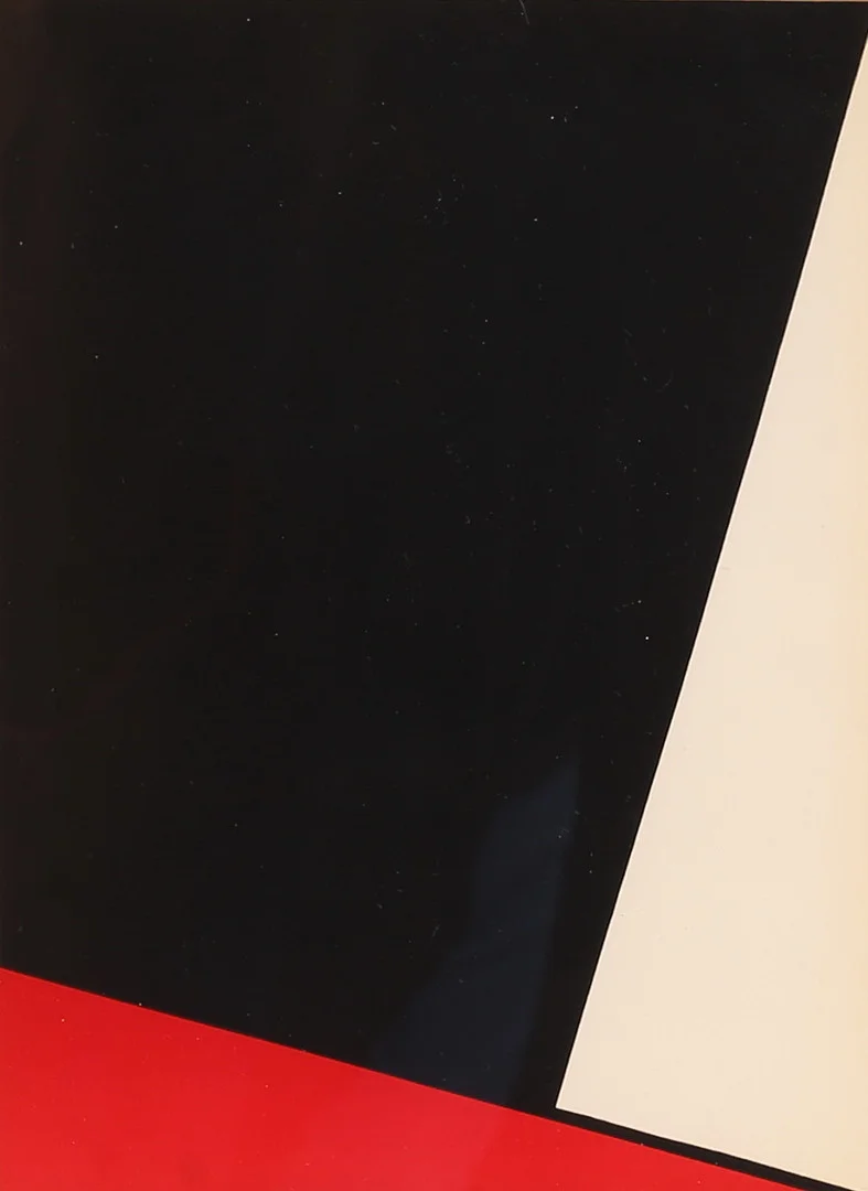 OLLE BAERTLING. EFTER. Färgtryck ur boken "Konkret Konst", Rabén & Sjögren 1956. — Engravings & Prints — RA Auktionsverket Norrköping
