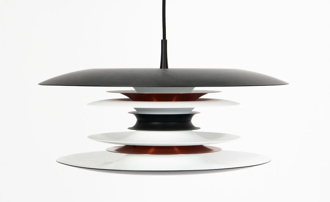 Joakim Fihn for Belid. Pendant, model Diablo, black / copper — Lamps and lighting/Pendant lights — Lauritz