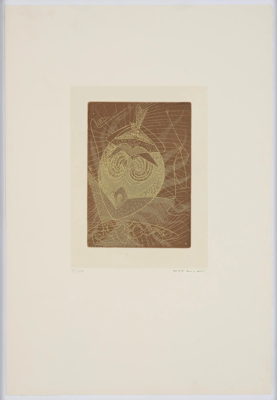 Max Ernst, "Masque". — Bukowskis