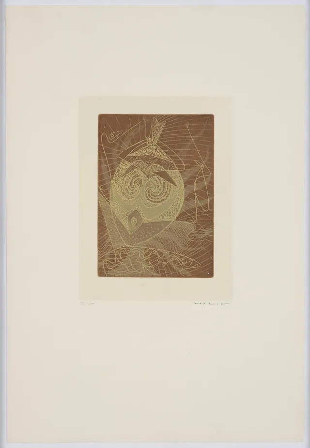 Max Ernst, "Masque".