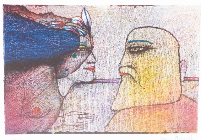 PAUL WUNDERLICH (1927-2010). Das Versprechen.