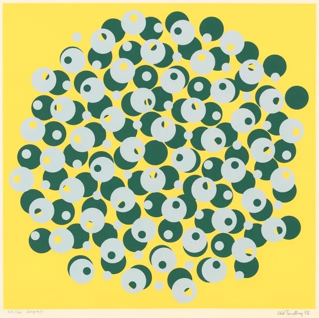 Tandberg, Odd — Komposisjon med sirkler, 1972