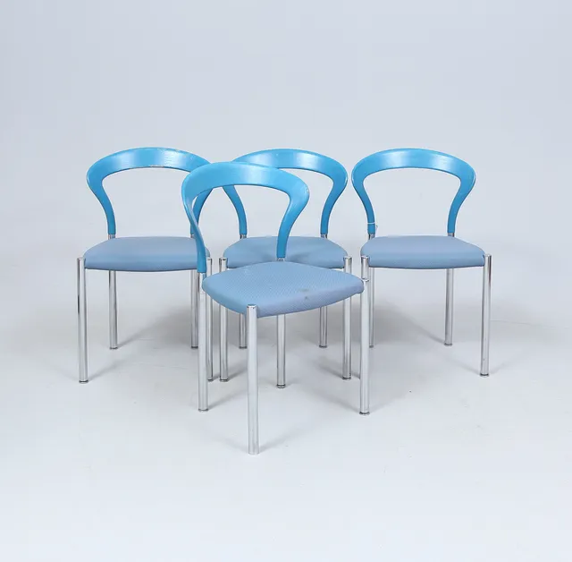 HARTMUT LOHMEYER. Stolar, 4 st, KUSCH & CO. - Lotus modell.