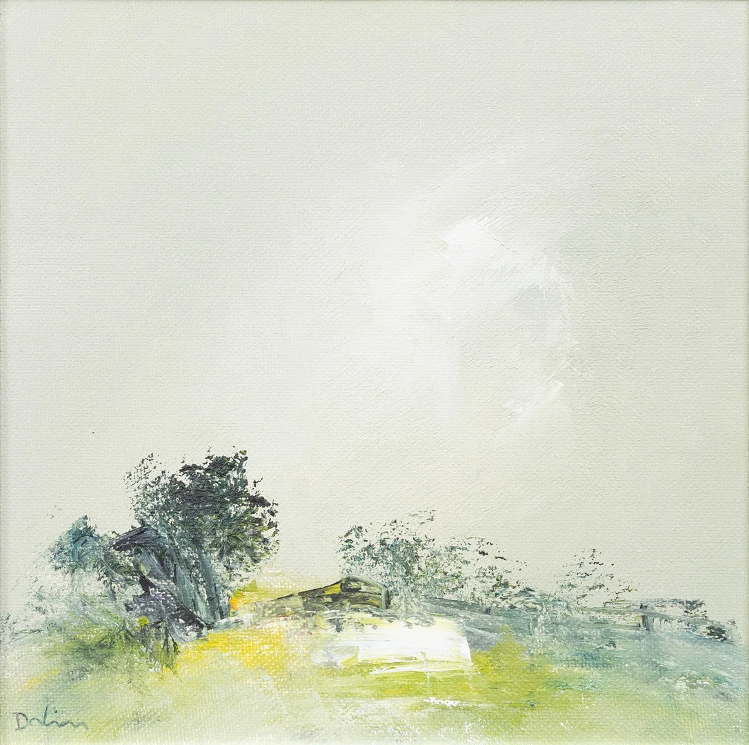 ROLF DALIN. Landskap, olja på duk, signerad Dalin. — Paintings — Garpenhus Auktioner
