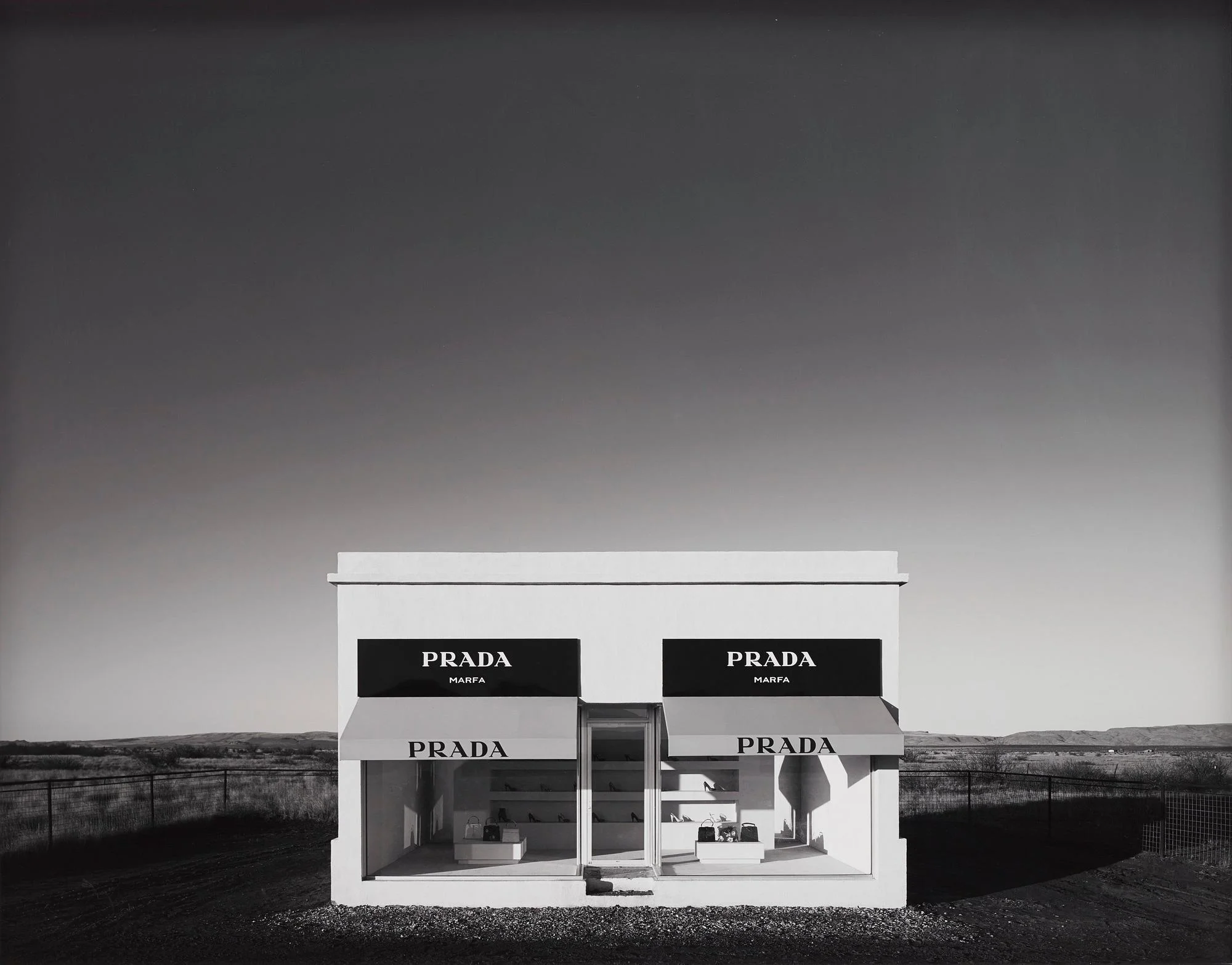Åke E:son Lindman, "Prada, Marfa, Texas", 2015. — Bukowskis