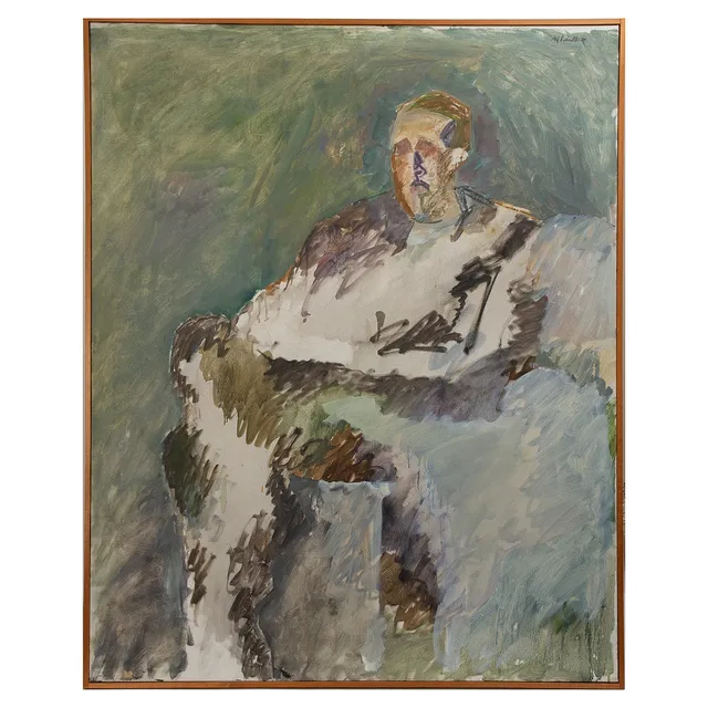ALF LINDBERG. Olja på duk, signerad.