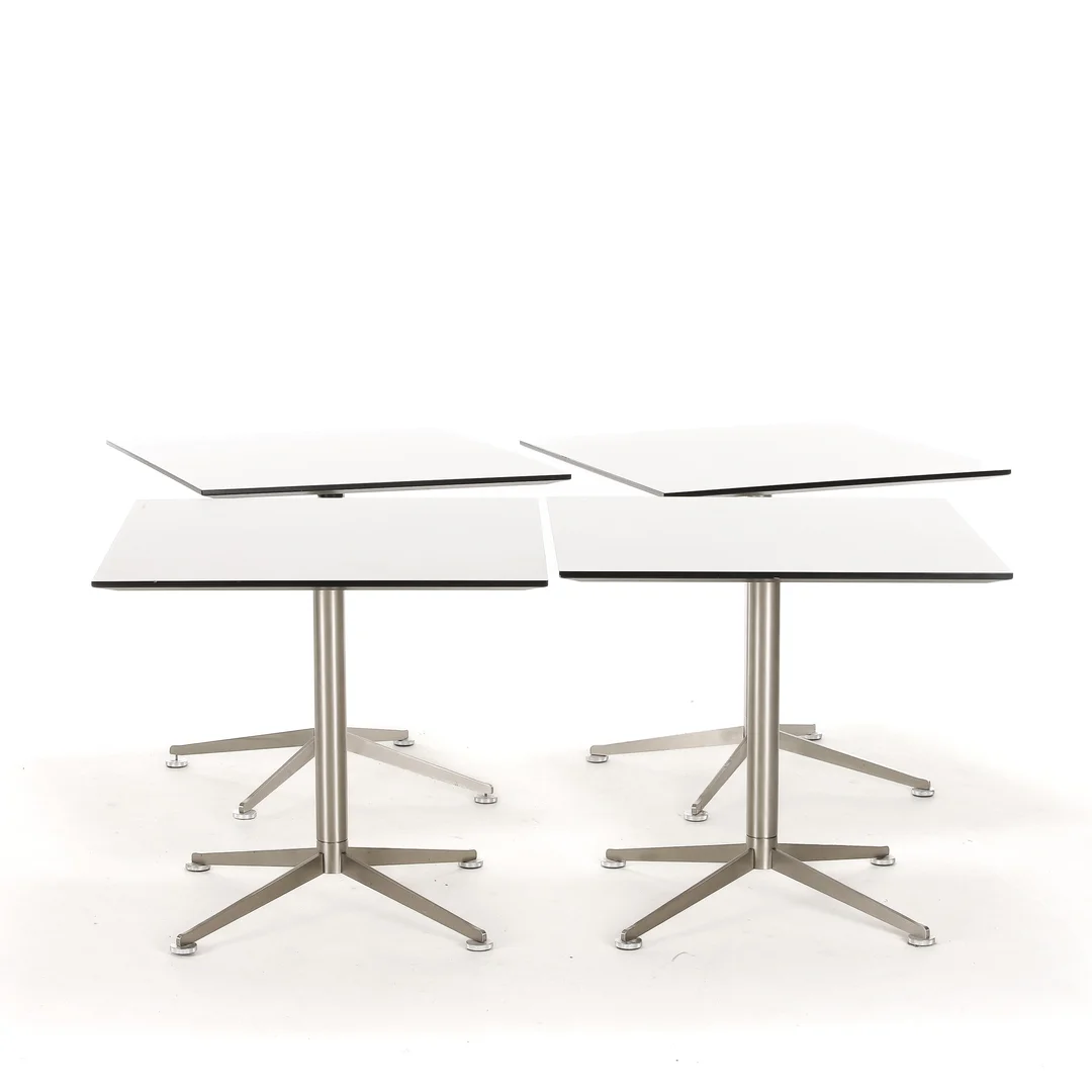 Paul Leroy for Paustian. 4 x 'Spinal Table' café tables / dining tables (4) — Furniture/Dining tables, dining room furniture — Lauritz