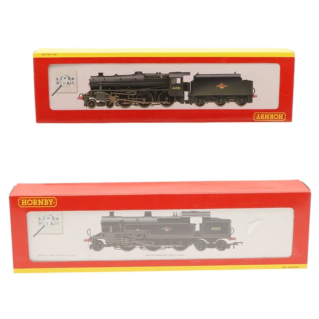 HORNBY BOXED LOCOMOTIVES.