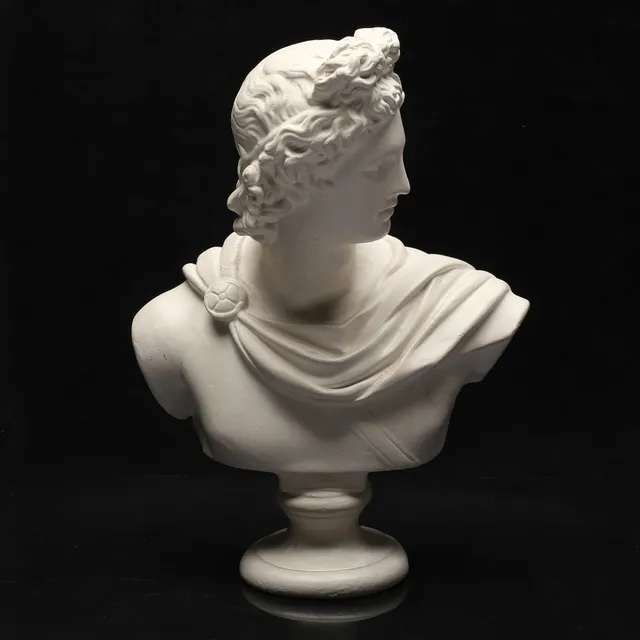 SKULPTUR, Apollo, gips, samtida.