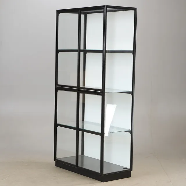 VITRINSKÅP, glas och metall, IKEA of Sweden, 1900-talets slut.