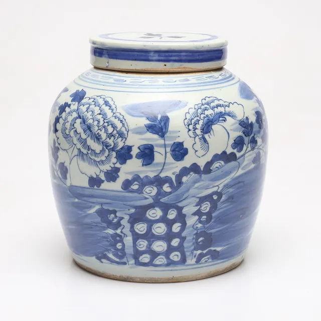 BOJAN, porslin, blå dekor, Kina, 1800-tal.
