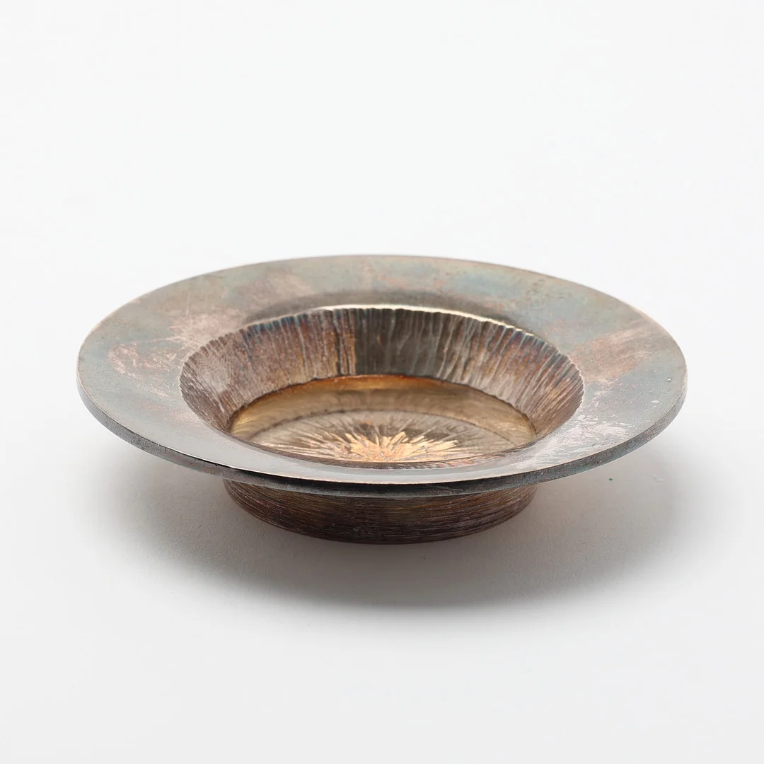 RAY URBAN. Skålfat/askfat, sterlingsilver, Stockholm 1975. — Silver — Uppsala Auktionskammare