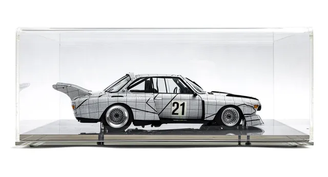 BMW ART CAR, 1:18, Frank Stella, Minichamp, limited edition, 20004.