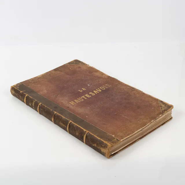 BOK, Francis-Alphonse Wey, 'La Haute Savoie, recits de voyage et d'histoire', 1866 innehållandes 50 litografier.