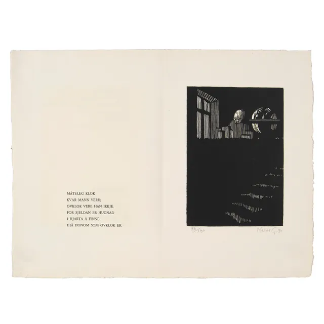 Gulbrandsen, Niclas — "Måteleg klok" 1990