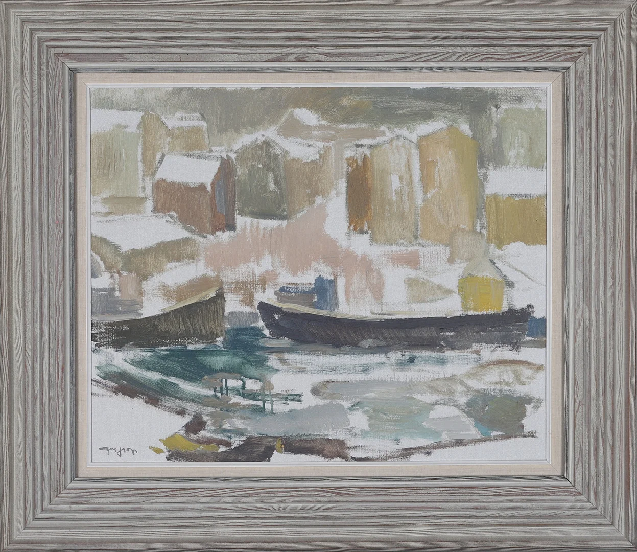 AGNE JOHANSSON. olja på duk, signerad. — Paintings — Gomér & Andersson Norrköping