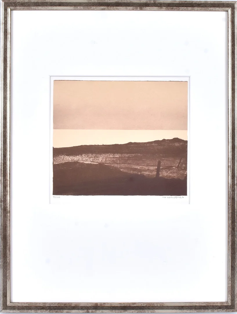 LG LUNDBERG. Färglitografi. — Engravings & Prints — Halmstads Auktionskammare