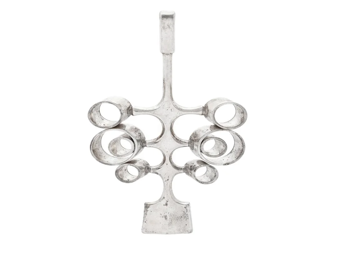 DAVID ANDERSEN, hänge, sterlingsilver, Norge, höjd 6,5 cm, vikt 12,2 g, — Smycken/Hänge — Kaplans