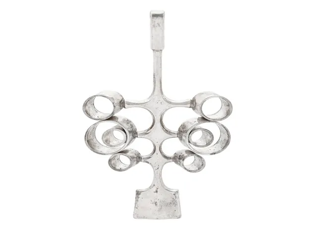 DAVID ANDERSEN, hänge, sterlingsilver, Norge, höjd 6,5 cm, vikt 12,2 g,