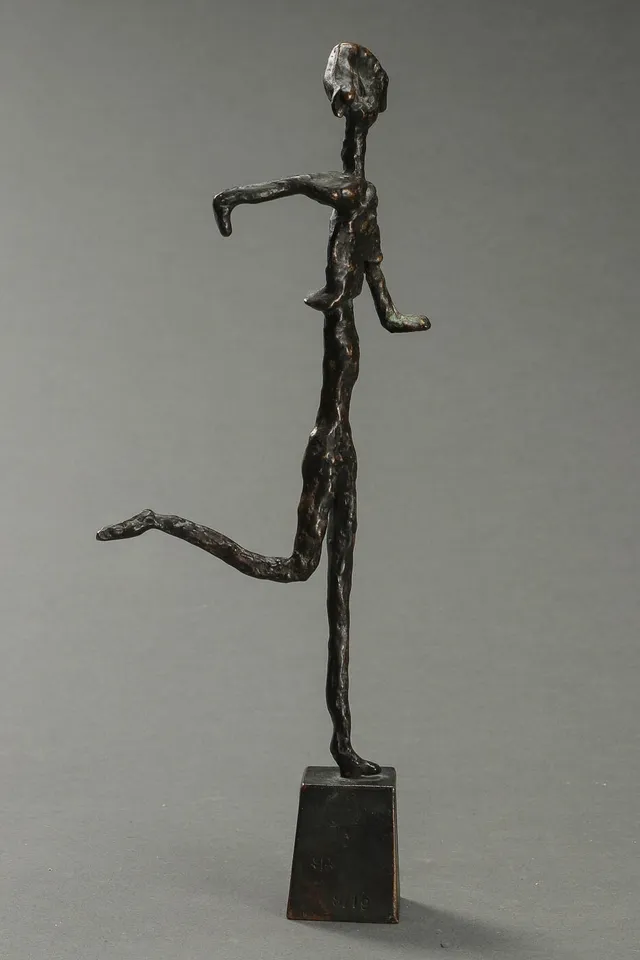 Preben Boye. Skulptur af bronze. cd